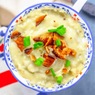 Leftover Mashed Potato Soup