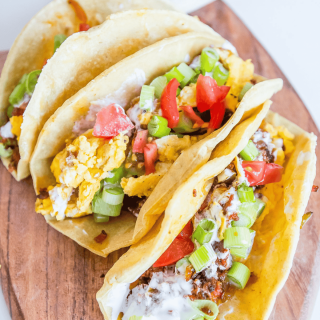 Spicy Breakfast Tacos