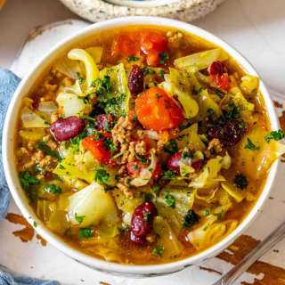 Beef Cabbage Soup (with Hamburger)