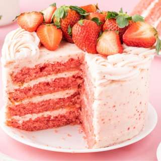 Strawberry Layer Cake
