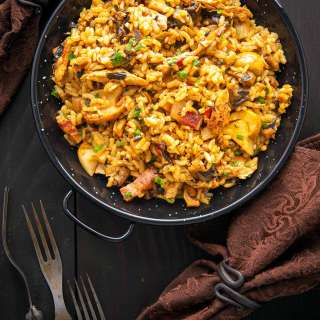 Spanish Mushroom Rice