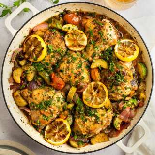 One Pan Mediterranean Chicken