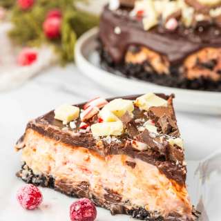 Chocolate Peppermint Cheesecake