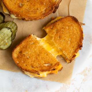 Air Fryer Grilled Cheese