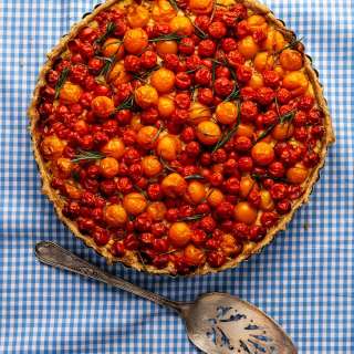 Cherry Tomato Tart