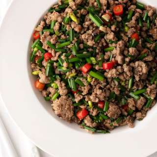 Ground Pork Stir Fry