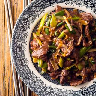 Duck Stir Fry with Green Onions