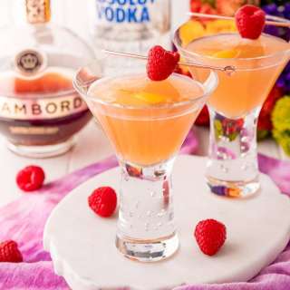 French Martini Cocktail Recipe