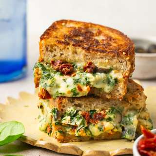 Mediterranean Grilled Cheese