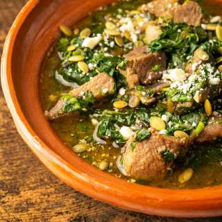 Amaranth Greens with Pork