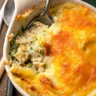 Fish Pie with Leeks