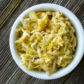 Fennel Sauerkraut