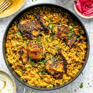 One Pan Shawarma Chicken & Rice