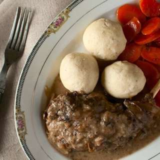 Hasenpfeffer with Semolina Dumplings