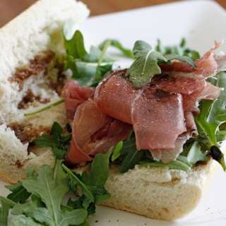 Prosciutto, Arugula and Balsamic Sandwich