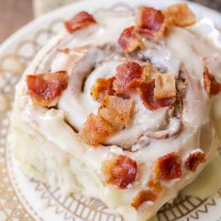Maple Bacon Cinnamon Roll Recipe