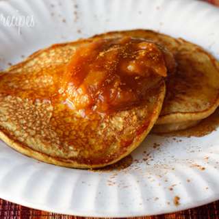 Pumpkin Spice Pancakes with Pumpkin Butter