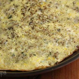 Mushroom Shallot Frittata
