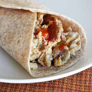 Chorizo and Egg White Breakfast Burrito