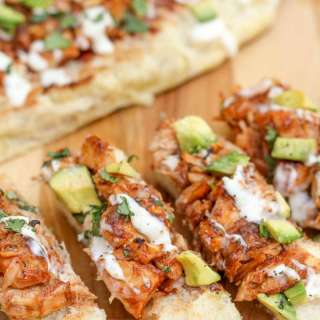 Barbecue Chicken French Bread Recipe