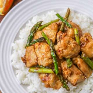 Orange Chicken and Asparagus Recipe