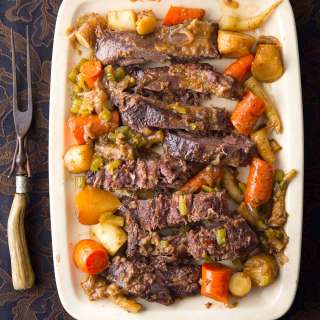 Venison Pot Roast, Polish Style