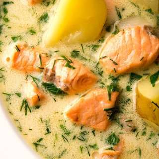 Icelandic Salmon Soup