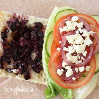Greek Salad Sandwich