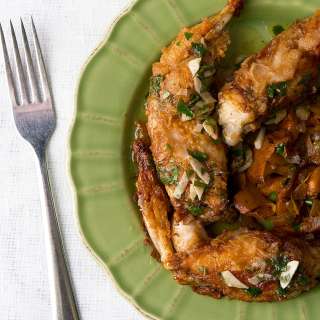 Fried Frog Legs, French Style