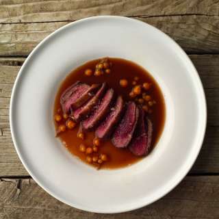 Beer Sauce with Duck