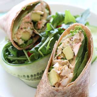 Chipotle Lobster Avocado Wrap