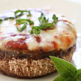 Veggie Lasagna Stuffed Portobello Mushrooms