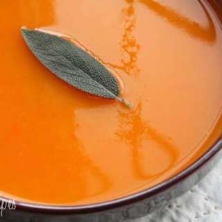 Butternut Squash Soup with Sage