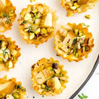 Brie and Pear Tarts Recipe