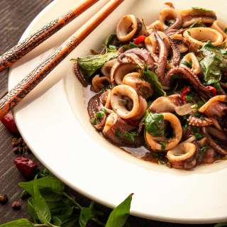Squid Stir Fry