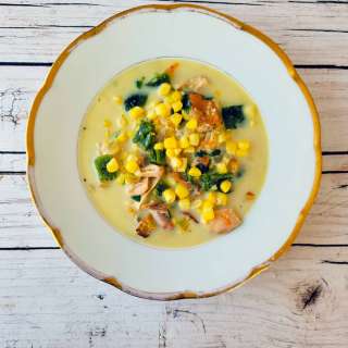 Poblano Corn Chowder