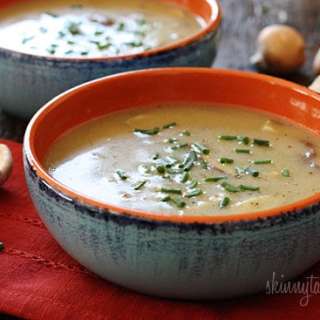 Low Fat Creamy Mushroom Soup