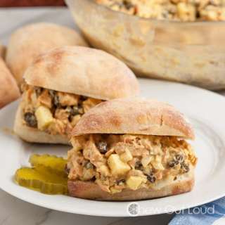 Curried Salmon Salad (Sandwiches)