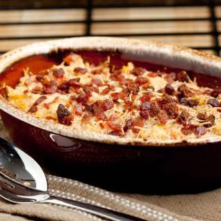 Cheesy Ham and Potato Casserole