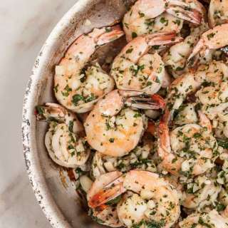 15-Minute Lemon Pepper Shrimp Scampi
