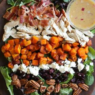 Leftover Turkey Harvest Cobb Salad