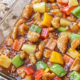 Baked Sweet and Sour Chicken recipe