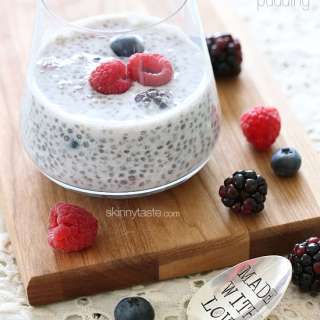Superfood Triple Berry Chia Pudding