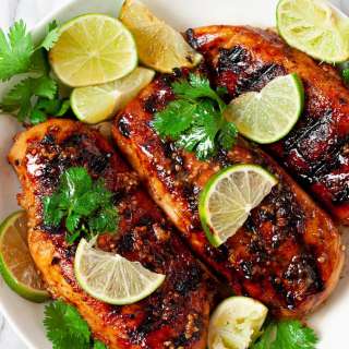 Grilled Chicken Breast, Juicy and Tender