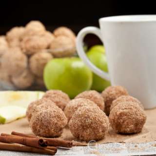 Baked Apple Spice Donut Holes