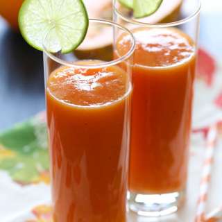 Tropical Papaya Batido Fruit Shake