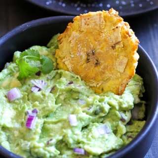 Air Fryer Tostones (Twice Air Fried Plantains)