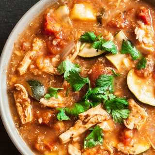 30-Minute Mexican Chicken and Quinoa Stew