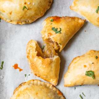 Caramelized Onion Empanadas (Chilean PEQUENES)