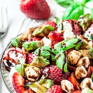 4th of July: Strawberry Caprese
